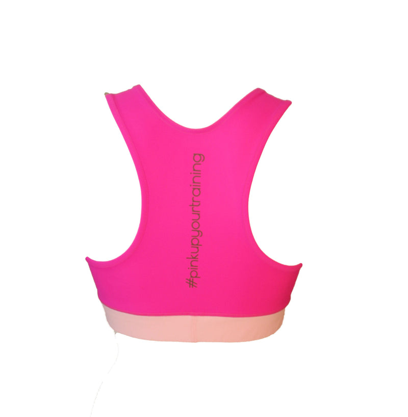 Sportsbra Pink Panther – Starker Halt | Elastisches Unterbrustband | Recyceltes ECONYL® Material — Ansicht 5