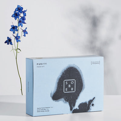 Purity Face Kit Set – Gesichtsreinigung mit Konjac-Schwamm und Ölseife