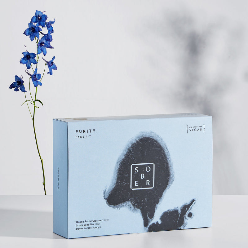 Purity Face Kit Set – Gesichtsreinigung mit Konjac-Schwamm und Ölseife — Ansicht 3