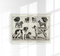 Dog Breeds II Poster - Vintage Illustration Black and White