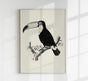 Antique Toucan Poster – Archival paper, UV resistant
