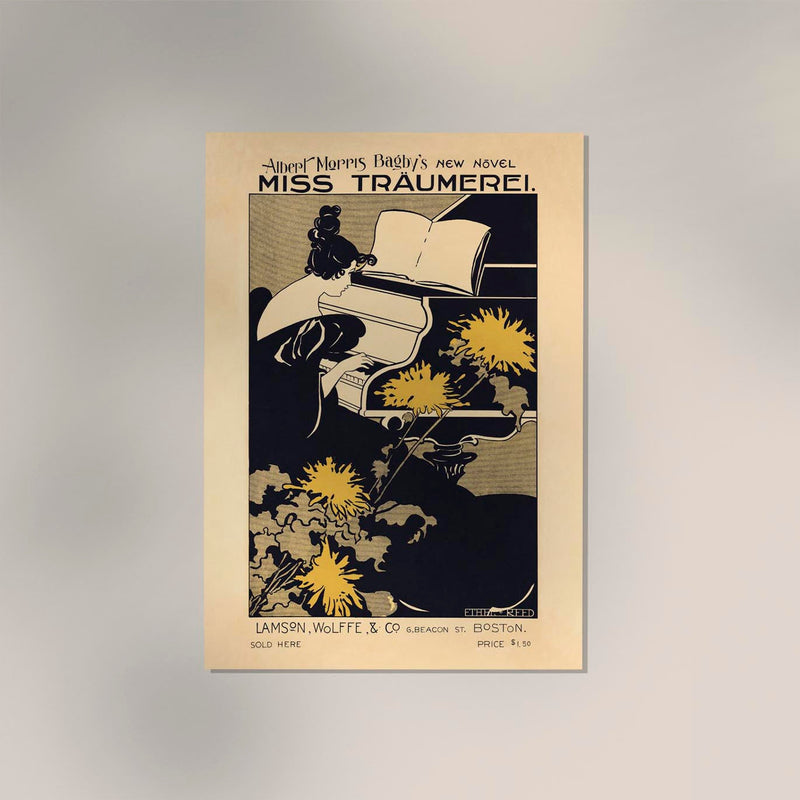 Miss Traumerei by Ethel Reed – Art Print Poster — Ansicht 2