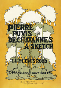Pierre Puvis de Chavannes Poster – Vintage Art Print by Ethel Reed — Ansicht 3