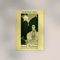 The Best Guide to Boston by Ethel Reed – Vintage Kunstdruck — Ansicht 2