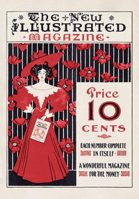 The New Illustrated Magazine by Ethel Reed – Kunstdruck Poster — Ansicht 3