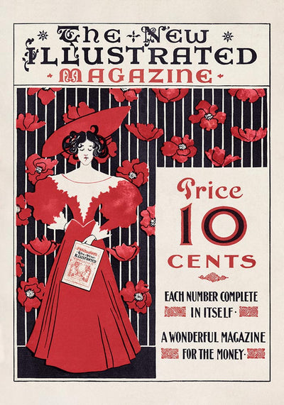 The New Illustrated Magazine by Ethel Reed – Art Print Poster