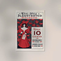 The New Illustrated Magazine by Ethel Reed – Kunstdruck Poster — Ansicht 2