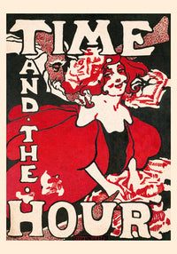 Time and the Hour Poster – Ethel Reed Vintage Kunstdruck — Ansicht 3