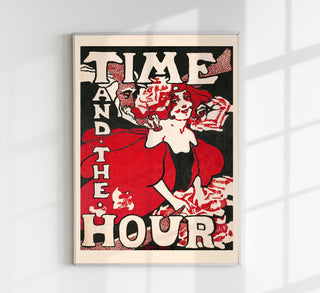 Time and the Hour Poster – Ethel Reed Vintage Kunstdruck
