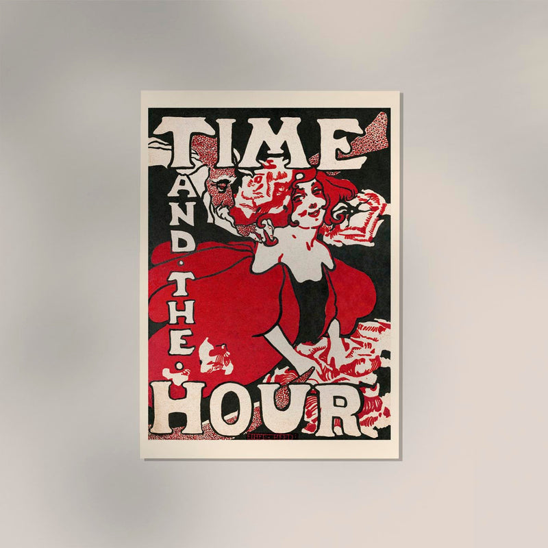 Time and the Hour Poster – Ethel Reed Vintage Kunstdruck — Ansicht 2
