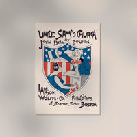 Uncle Sam's Church – Vintage Poster von Ethel Reed — Ansicht 2