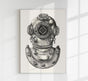Diving Suit Antique Print – Fine Art Print Berlin