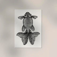 Fish with Big Eyes Antique Print – Vintage Marine Animal Art Print — Ansicht 3