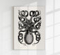 Octopus Back Antique Print - Vintage Poster Patroa Studio