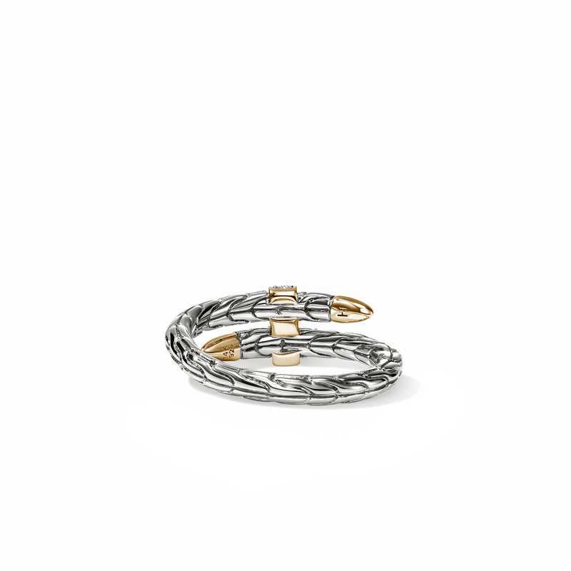 Spear Ring, Gold, Sterling Silver, Diamonds|RZZP986802DI — Ansicht 4