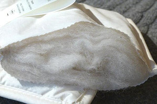 Rabens organic Alpaka Bio Kopfkissen – Thermoregulierend | Separater Innenbeutel | Premium Qualität