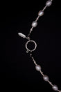 Rosali Pearl Necklace – Miyuki & Freshwater Pearls | Handmade | Silver Clasp