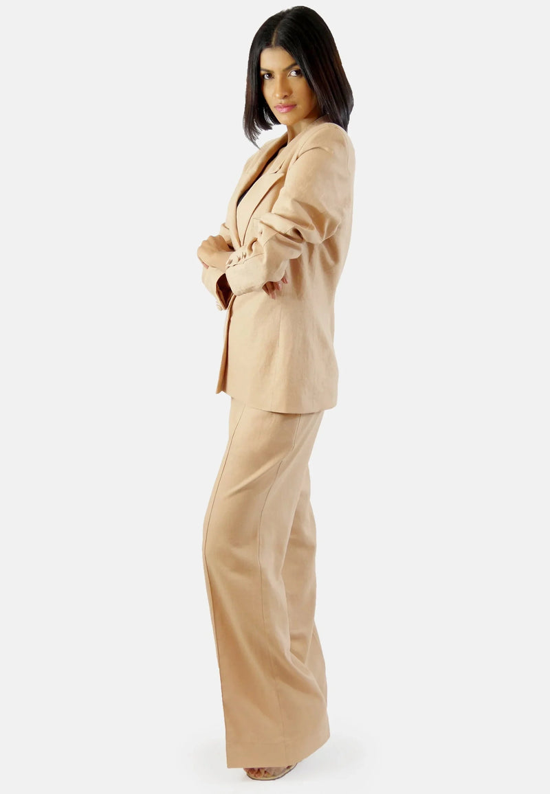 Blazer Sustainable Organic Linen Gabi – classic cut | Organic linen | EU production — Ansicht 5