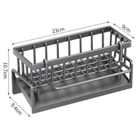 Kitchen Storage Rack Useful Self-draining Sink Shelf Sponge Holder Organizer Hanging Soap Basket Bathroom Cosmetic Shelf — Ansicht 6