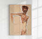 Naked Man: Self-Portrait by Egon Schiele – Art Print Poster