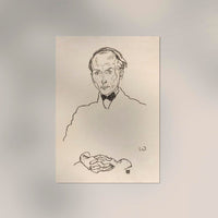 Dr Ernst Wagner by Egon Schiele – Kunstdruck Poster — Ansicht 2
