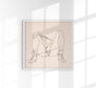 Reclining Nude with Boots Kunstdruck – Egon Schiele Expressionismus Poster