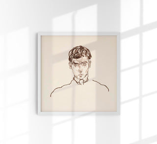 Portrait of Paris von Gütersloh by Egon Schiele – Art Print