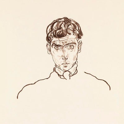 Portrait of Paris von Gütersloh by Egon Schiele – Art Print