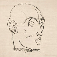 Porträt eines Mannes von Egon Schiele – Kunstdruck — Ansicht 3