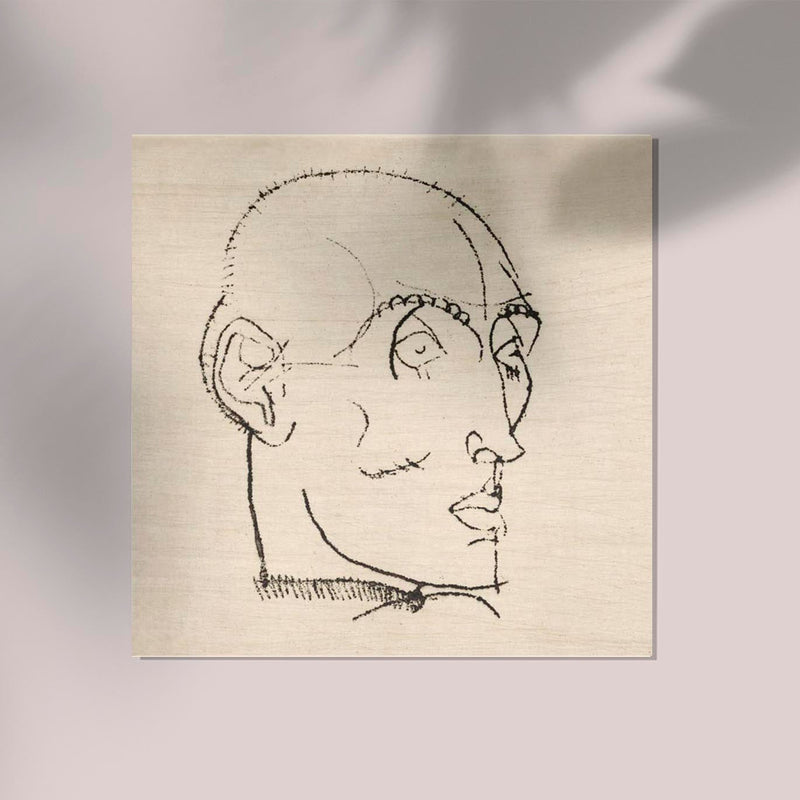 Porträt eines Mannes von Egon Schiele – Kunstdruck — Ansicht 2
