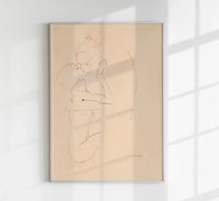 The Kiss by Egon Schiele – Kunstdruck Archivtinte auf Papier oder Canvas — Ansicht 1