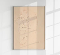 The Kiss by Egon Schiele – Archival Ink Fine Art Print on Paper or Canvas — Ansicht 1