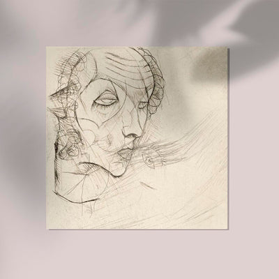 Self Portrait by Egon Schiele – Kunstdruck auf Archivpapier