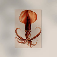 Squid Art Poster – Fine Art Print UV-beständig Atelierdruck — Ansicht 3