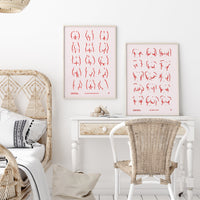 Boobs & Butts Set of 2 Prints – Art Print Patroa Studio — Ansicht 2