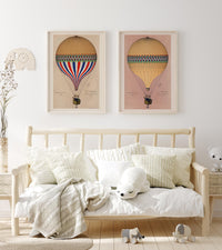 Double Balloons Set of 2 Prints – Art Print by Patroa Studio — Ansicht 2