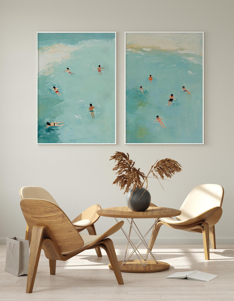 Summer in the Water – Set of 2 Prints | Art Print Water Illustrations — Ansicht 2