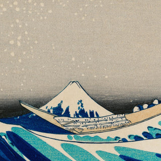 The Great Wave – Hokusai Diptych (Set of 2 Prints) | UV-beständig | Japanische Kunst in Galeriequalität