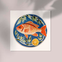 Orange Fish Art Print – Art Print on Archival Paper — Ansicht 2