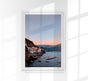 Sunset Amalfi Coast Poster by Cannanas – Kunstdruck auf Archivpapier