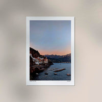 Sunset Amalfi Coast Poster by Cannanas – Kunstdruck auf Archivpapier — Ansicht 3