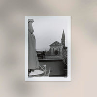Florence, Italy Poster by Cannanas – Black and White Photography Art Print — Ansicht 3