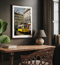 Lisbon Tram Poster by Cannanas – Archival Paper Art Print — Ansicht 2