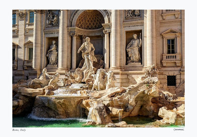 Rome, Italy Poster by Cannanas – Kunstdruck auf Feinstpapier