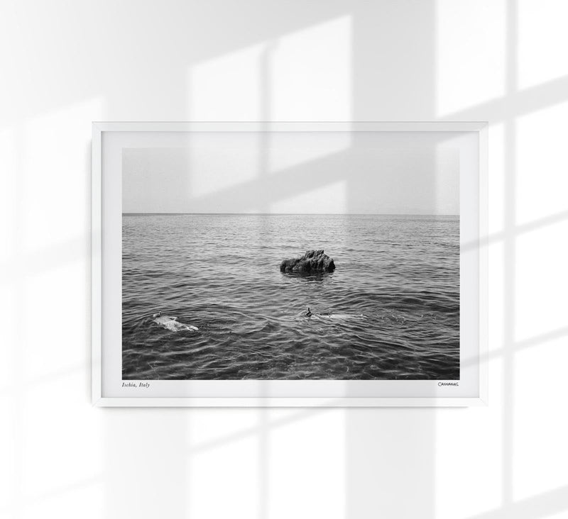 Ischia, Italy Poster by Cannanas – Black and White Photography — Patroa Studio