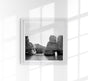 Greek view B&W by Cannanas – Black and White Art Print