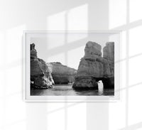 Greek Landscapes Poster by Cannanas – Black and White Photography — Ansicht 1