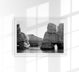 Greek Landscapes Poster by Cannanas – Black and White Photography