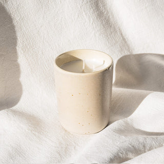 Kerzen-Set Mixed – Steingut | Handgegossen | 2-in-1 Design