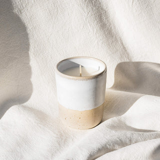 Kerzen-Set Mixed – Steingut | Handgegossen | 2-in-1 Design